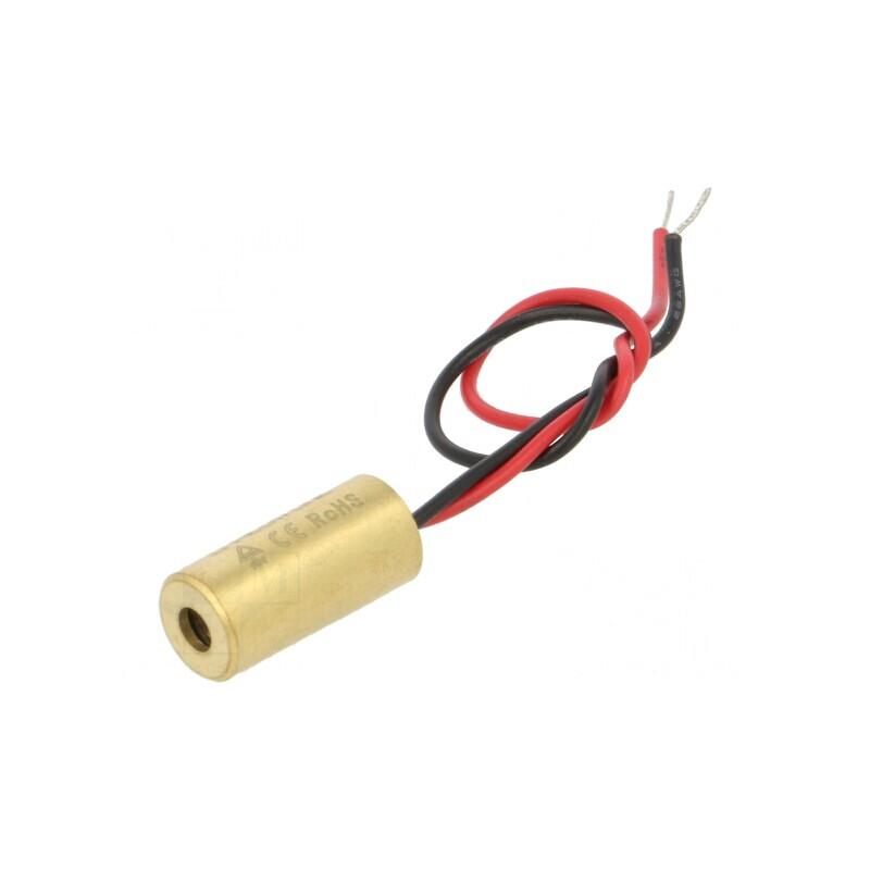 Laser Punct Roșu 650nm 1mW 3-12VDC | Electronic-mag.ro | Componente Electronice
