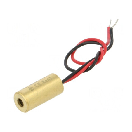 Laser Punct Roșu 650nm 1mW 3-12VDC | Electronic-mag.ro | Componente Electronice