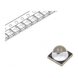 LED UV Putere 10W 365-370nm | Electronic-mag.ro | Componente Electronice