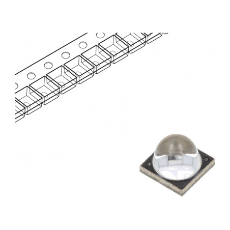 LED UV Putere 10W 365-370nm | Electronic-mag.ro | Componente Electronice