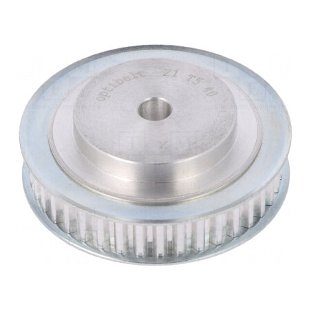 Roată de curea T5 Aluminiu 21T 10mm 62.85mm | Electronic-mag.ro | Componente Electronice