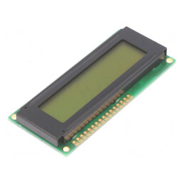Afișaj LCD Alfanumeric 16x2 80x36mm LED | Electronic-mag.ro | Componente Electronice
