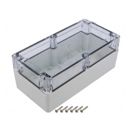 Carcasă Universală 100x200x75 mm cu Bucșă din Alamă | Electronic-mag.ro | Componente Electronice