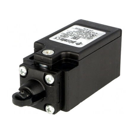Limitator cursă rolă polimerică 11mm NC 10A 250VAC x2 | Electronic-mag.ro | Componente Electronice