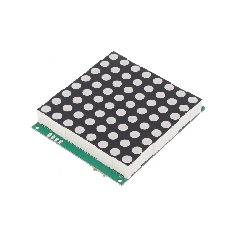 Afișaj LED Matrice 8x8 Roșie 69,2x60,2mm 65mW | Electronic-mag.ro | Componente Electronice