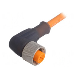 Cablu Conectare M12 4-Pin Unghi 5m IP67 | Electronic-mag.ro | Componente Electronice
