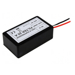 Filtru Antiparazitar 20A 12V | Electronic-mag.ro | Componente Electronice