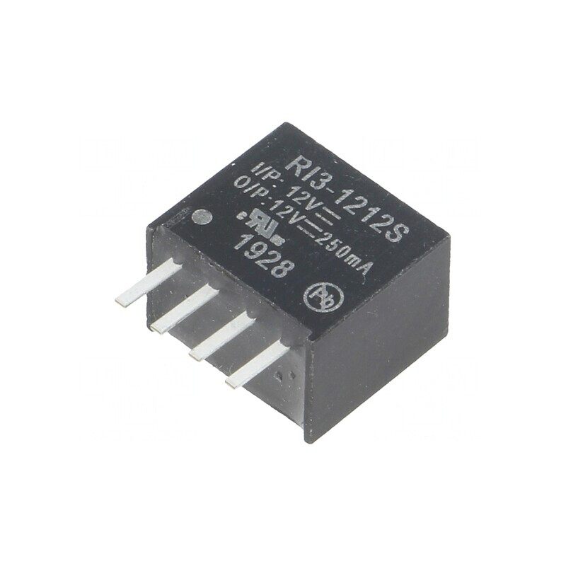 Convertor DC/DC 12V 3W 250mA | Electronic-mag.ro | Componente Electronice