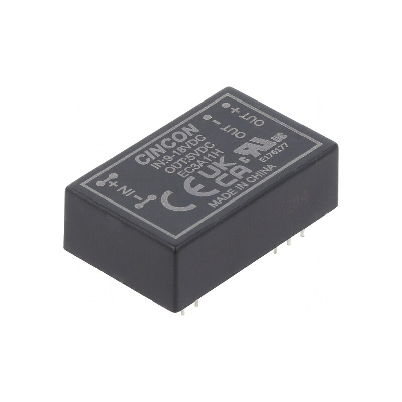 Convertor DC/DC 3W 9-18V la 5V 600mA DIP24 | Electronic-mag.ro | Componente Electronice