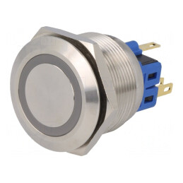 Comutator Anti-Vandalism SPDT 3A 220VAC 5A 24VDC IP65 | Electronic-mag.ro | Componente Electronice