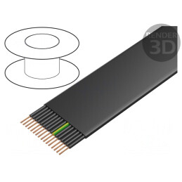 Cablu Electric Neecranat 0.75mm2 450V/750V PVC | Electronic-mag.ro | Componente Electronice