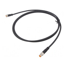 Cablu Conectare M8 1.5m 50VAC 4A PVC | Electronic-mag.ro | Componente Electronice