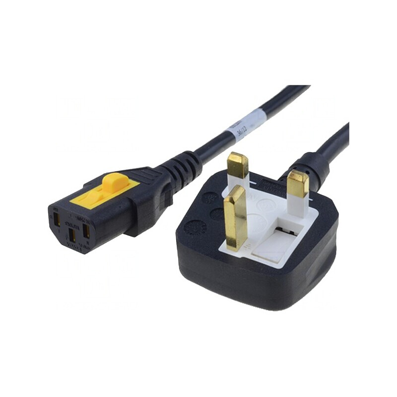 Cablu Alimentare UK BS 1363 la IEC C13 2m Negru | Electronic-mag.ro | Componente Electronice Cablu Alimentare UK BS 1363 la IEC C13 2m Negru | Electronic-mag.ro | Componente Electronice