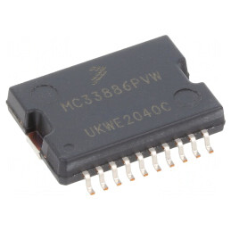 IC: driver | punte H | driver de motor | HSOP20 | 5A | Ch: 2 | 5÷40VDC | MC33886PVW