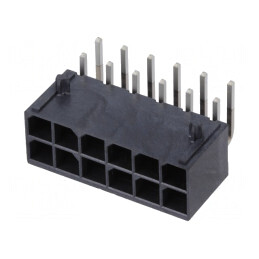 Soclu cablu-placă tată Mega-Fit 5,7mm 12 pini 23A | Electronic-mag.ro | Componente Electronice
