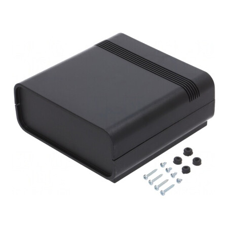 Carcasă PC Sobremesa Neagră 155x157x69mm | Electronic-mag.ro | Componente Electronice
