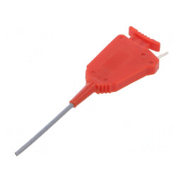 Pensetă Clips de Măsurare Roșie 60VDC 30VAC | Electronic-mag.ro | Componente Electronice