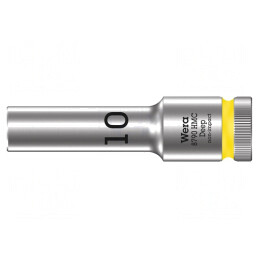 Tubulară Hexagonală 10mm 1/2 83mm Oțel Crom-Vanadium | Electronic-mag.ro | Componente Electronice