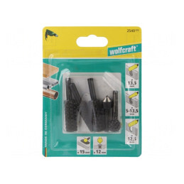 Set 5 Freze Biax Oțel Scule Lemn 1/4 Hex 6,35mm | Electronic-mag.ro | Componente Electronice