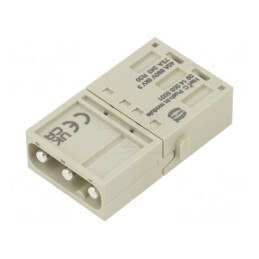 Conector HDC Han-Modular 3 PIN 40A 690V | Electronic-mag.ro | Componente Electronice