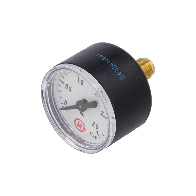 Manometru 0-2,5bar 40mm pentru Lichide și Gaze | Electronic-mag.ro | Componente Electronice