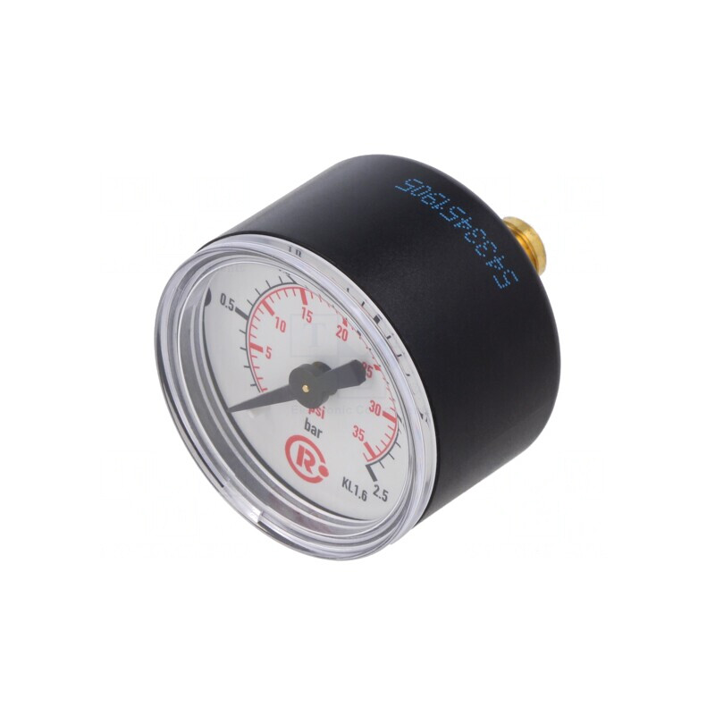 Manometru 0-2,5 bar 40 mm pentru lichide și gaze inerte | Electronic-mag.ro | Componente Electronice Manometru 0-2,5 bar 40 mm pentru lichide și gaze inerte | Electronic-mag.ro | Componente Electronice