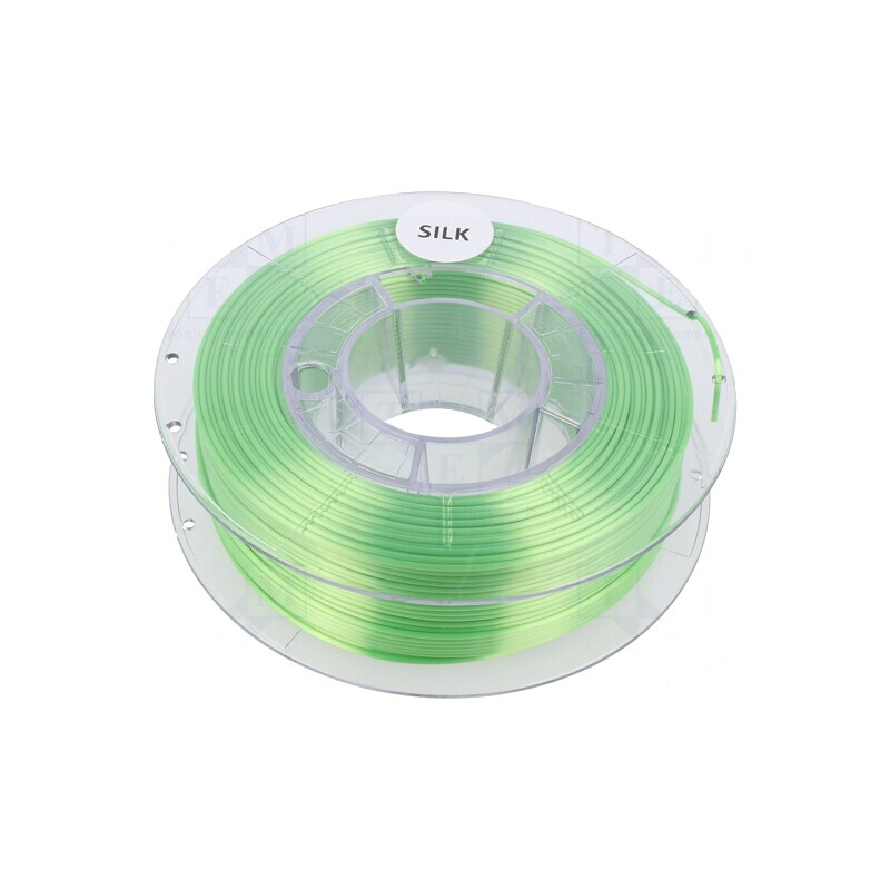 Filament Silk 1.75mm Verde Deschis 330g | Electronic-mag.ro | Componente Electronice