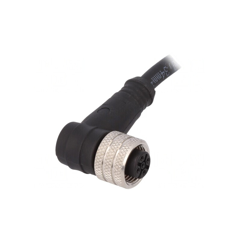 Mufă M12 4 PIN mamă 2m IP67 250V | Electronic-mag.ro | Componente Electronice Mufă M12 4 PIN mamă 2m IP67 250V | Electronic-mag.ro | Componente Electronice