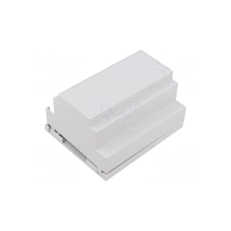 Carcasă pentru șină DIN 90x106x58mm PPO | Electronic-mag.ro | Componente Electronice