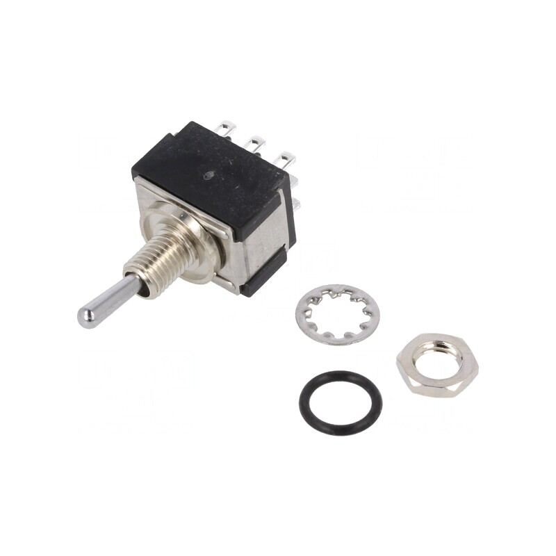 Comutator basculant 3PDT ON-ON 6A | Electronic-mag.ro | Componente Electronice