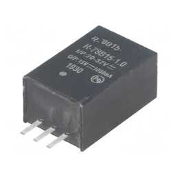 Convertor DC/DC 15W 20-32V la 15V 1A SIP3 | Electronic-mag.ro | Componente Electronice