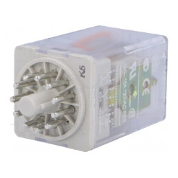 Releu electromagnetic 3PDT 12VDC 20A | Electronic-mag.ro | Componente Electronice