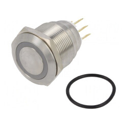 Comutator anti-vandalism SPDT 3A/220VAC 5A/24VDC IP65 | Electronic-mag.ro | Componente Electronice