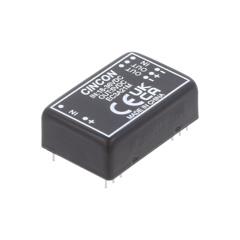Convertor DC/DC 3W 18-36V la 5V 600mA DIP24 | Electronic-mag.ro | Componente Electronice Convertor DC/DC 3W 18-36V la 5V 600mA DIP24 | Electronic-mag.ro | Componente Electronice