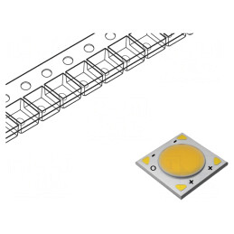 LED COB 46,8W 8044lm 120° 28x28mm