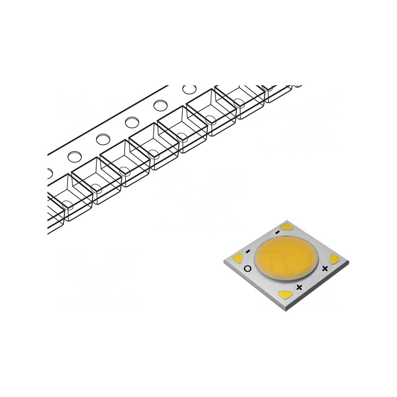 LED COB 46,8W 8044lm 120° 28x28mm | Electronic-mag.ro | Componente Electronice LED COB 46,8W 8044lm 120° 28x28mm | Electronic-mag.ro | Componente Electronice