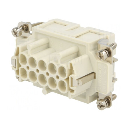 Conector HDC Inserturi Contact Mamă 10P | Electronic-mag.ro | Componente Electronice