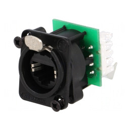 Soclu RJ45 etherCON Cat5e Ecranat Krone LSA-PLUS IDC | Electronic-mag.ro | Componente Electronice