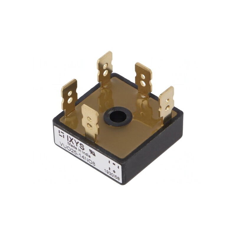 Punte Redresoare Trifazat 1.4kV 20A 380A THT VUO25-14NO8 | Electronic-mag.ro | Componente Electronice