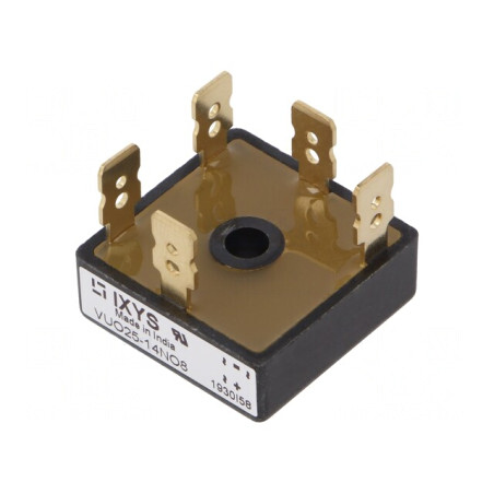 Punte Redresoare Trifazat 1.4kV 20A 380A THT VUO25-14NO8 | Electronic-mag.ro | Componente Electronice