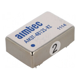 Convertor DC/DC 3W 36-72V la 12V 250mA DIP24 | Electronic-mag.ro | Componente Electronice