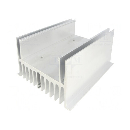Radiator Aluminiu Extrudat 150mm 124mm 80mm 1K/W | Electronic-mag.ro | Componente Electronice