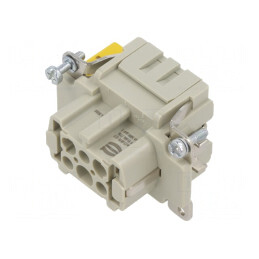 Conector HDC Inserturi Mamă Han ES PIN 6 6 PE | Electronic-mag.ro | Componente Electronice