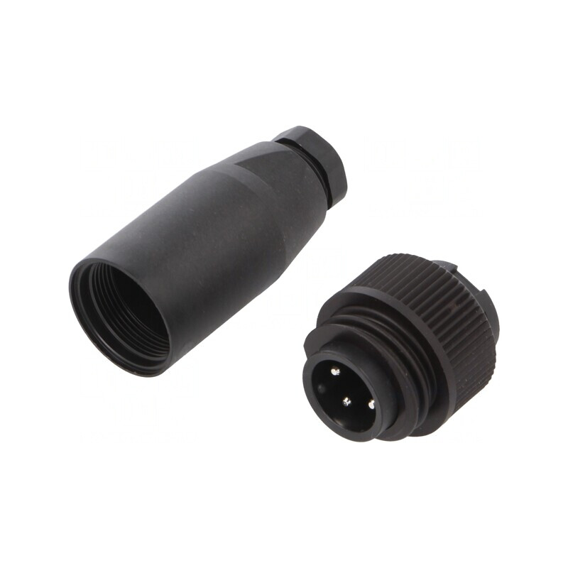 Conector Circular Mufă Tată 4 PIN Neecranat RD24 | Electronic-mag.ro | Componente Electronice