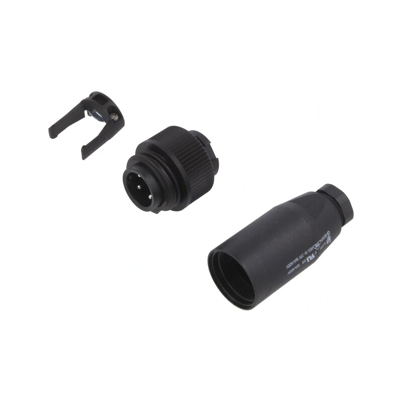 Conector Circular Mufă Tată 4-PIN RD24 Neecranat | Electronic-mag.ro | Componente Electronice