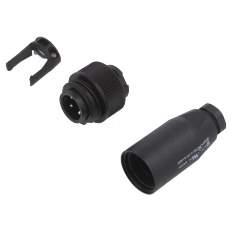 Conector Circular Mufă Tată 4-PIN RD24 Neecranat | Electronic-mag.ro | Componente Electronice