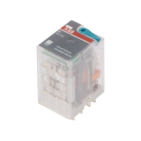 Releu electromagnetic 3PDT 110VDC 10A | Electronic-mag.ro | Componente Electronice