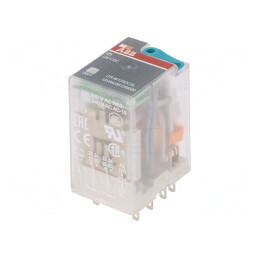 Releu electromagnetic 3PDT 125VDC 10A | Electronic-mag.ro | Componente Electronice