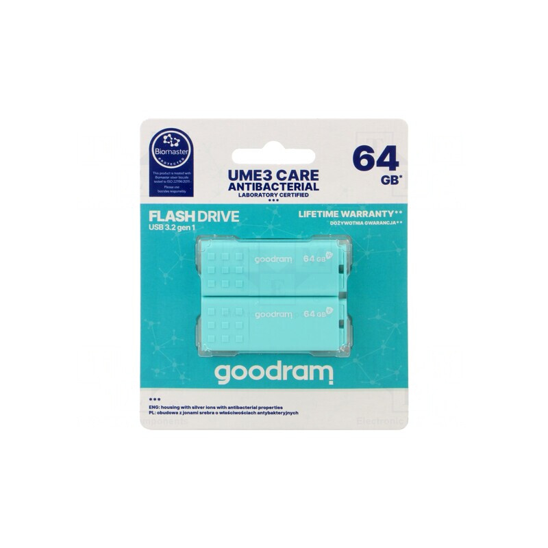 Memorie USB 3.2 64GB Verzitică | Electronic-mag.ro | Componente Electronice