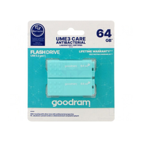 Memorie USB 3.2 64GB Verzitică | Electronic-mag.ro | Componente Electronice